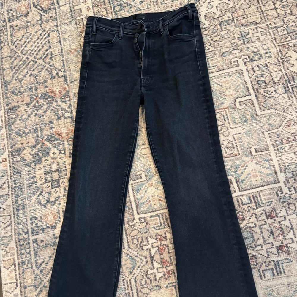 MOTHER Black Flare Women's Jeans